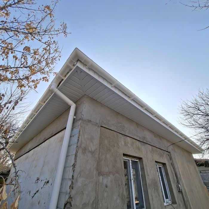 Кровля. Крыша под ключ. Франтон. Карниз.