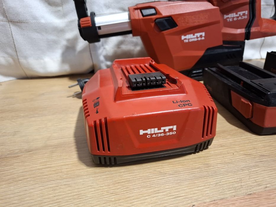 Hilti TE 6-A36 cu TE DRS-6-A
