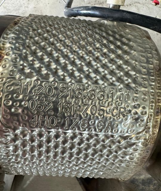 Filtru particule catalizator Audi 4H0131765B 4H0181BA 4H0178GA Porsch