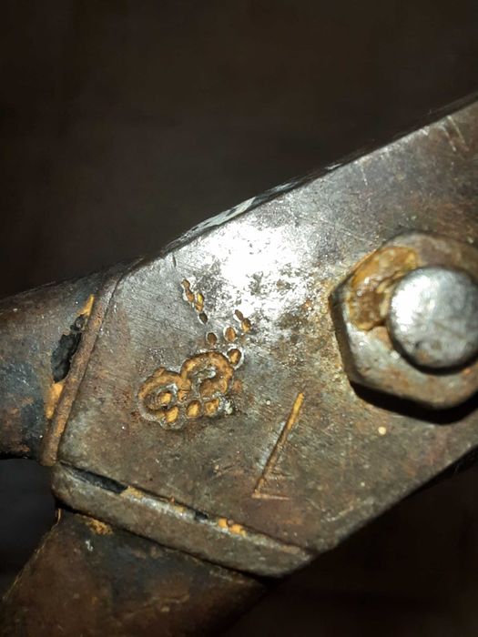 Стара абаджийска ножица Солинген, за колекция