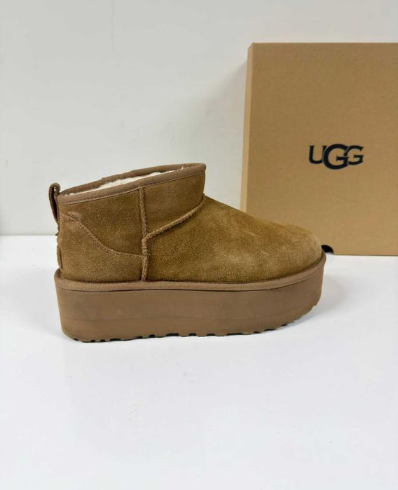 UGG Classic Ultra Mini Platform (Честнът) - Размер 40 (25 см стелка)