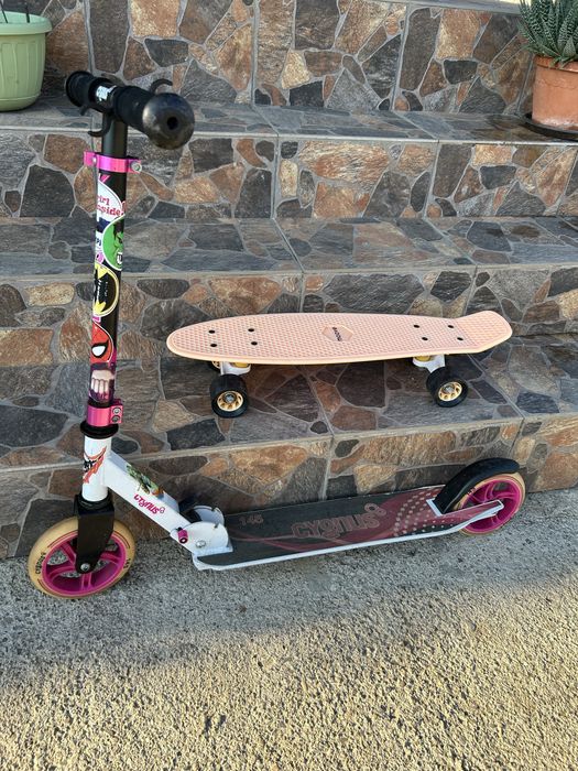 Trotineta CYGNUS 145 + Penny Board MOOVE copii