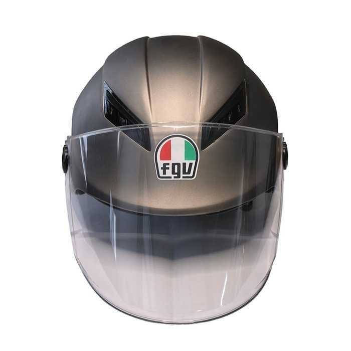 Каска за мотор/скутер 3-ри цвята