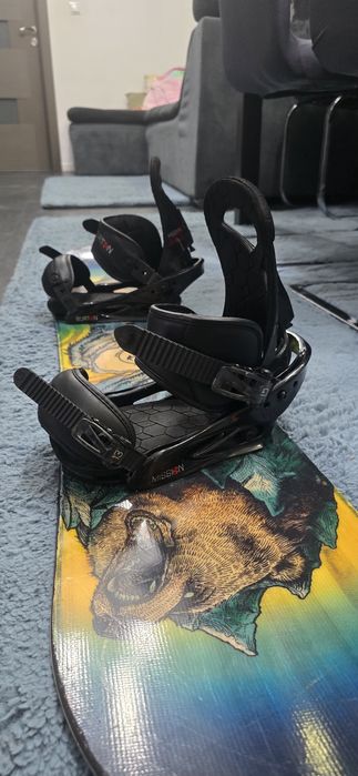 snowboard Jones copii 125 +legaturi Burton mission+ booti Nitro 38.
