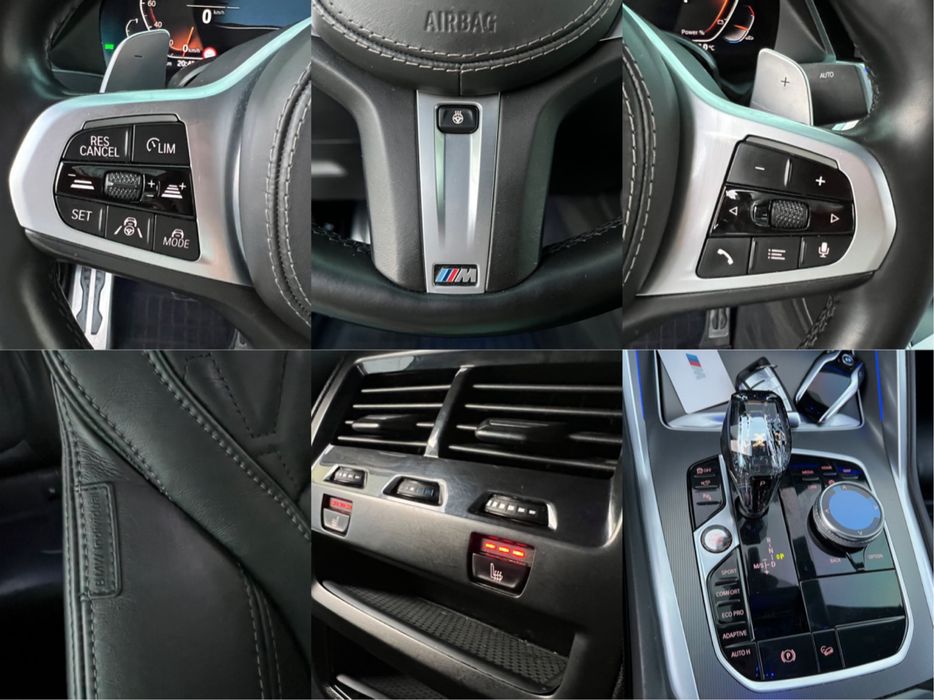 Bmw X6/3.0d Mild Hybrid/M pachet/Individual/Grila iluminata/Alb perlat/Variante/