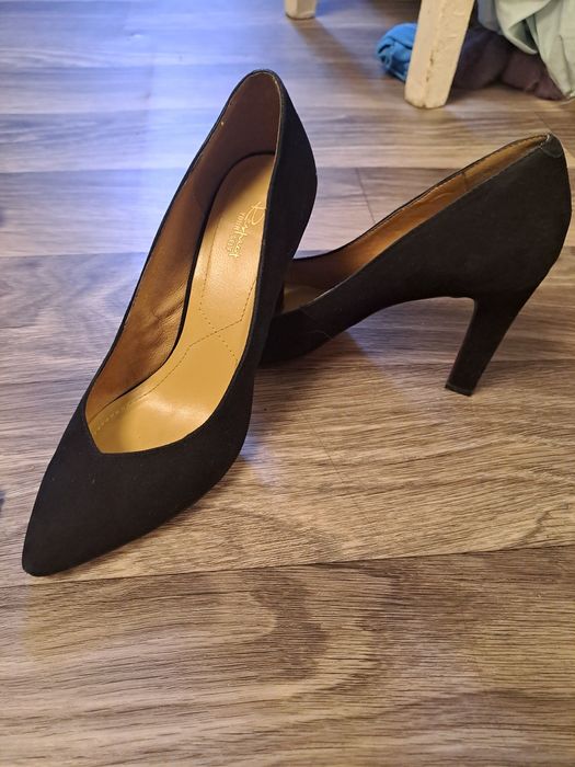 Замшевые туфли Respect your self