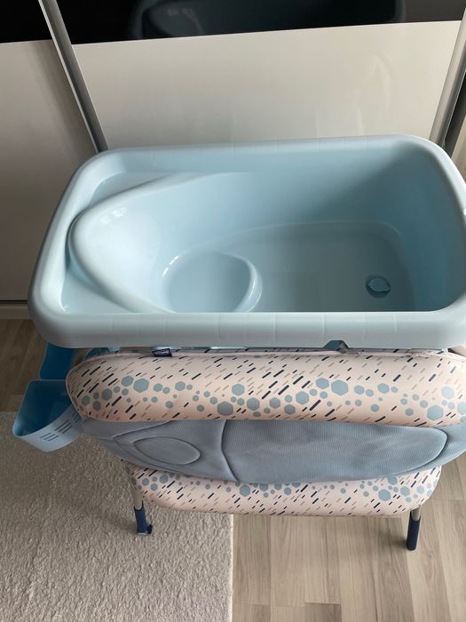 Cadita cu masa de jnfasat Chicco