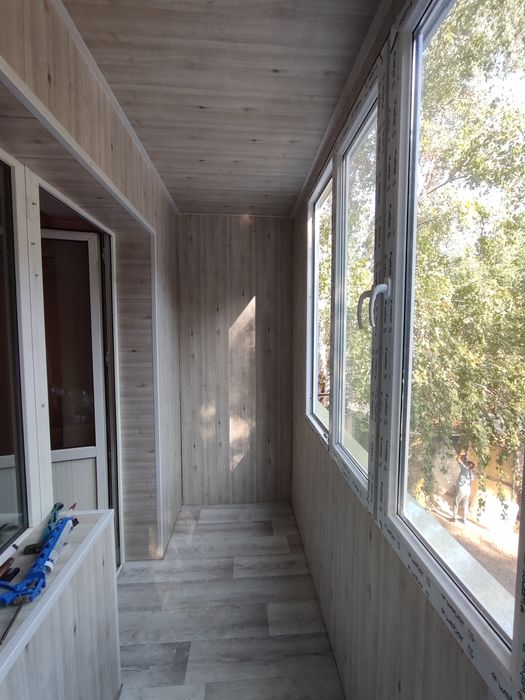 Балкон, Окна, Мебель