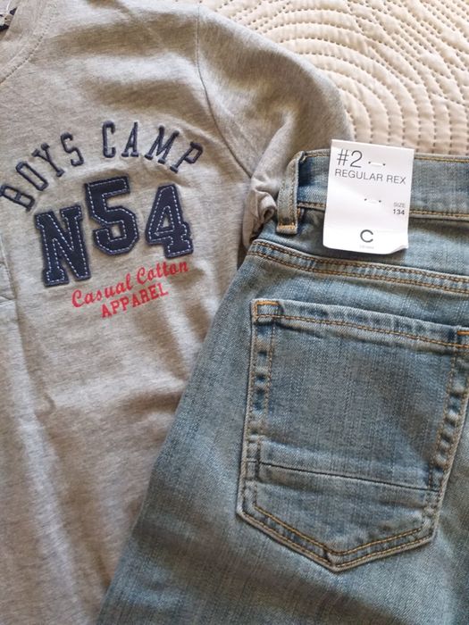 Лот дънки Cubus  , блузка /тениска 134 / 140