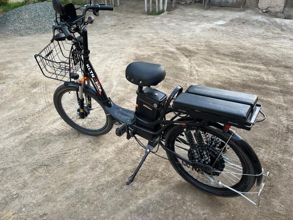 Скутер электро велосипед