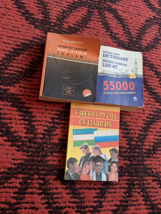 Tekinga beraman 3ta kitob!