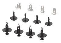 Clema, clips fixare carenaj Ford Focus (Daw/Dbw/Dnw/Dfw) 09.98-11.04; set 12 bucati, 1028521, 1060318, W701054-S300, W703069-S300