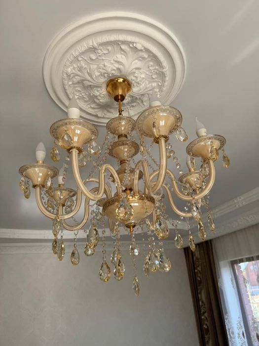 Люстра хрустальная для гостинной