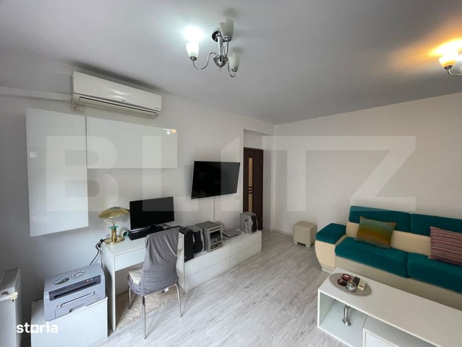 Apartament 3 camere decomandat, 76.76 mp, bloc nou, etaj 2/6 - zona Ce