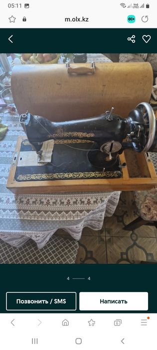Продам швейную ручную машинку 35000тенге