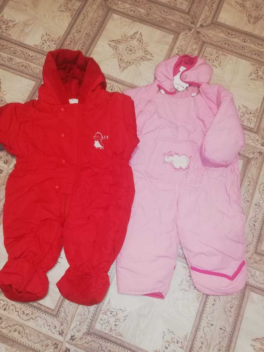Весенний грудничковый комбинезон