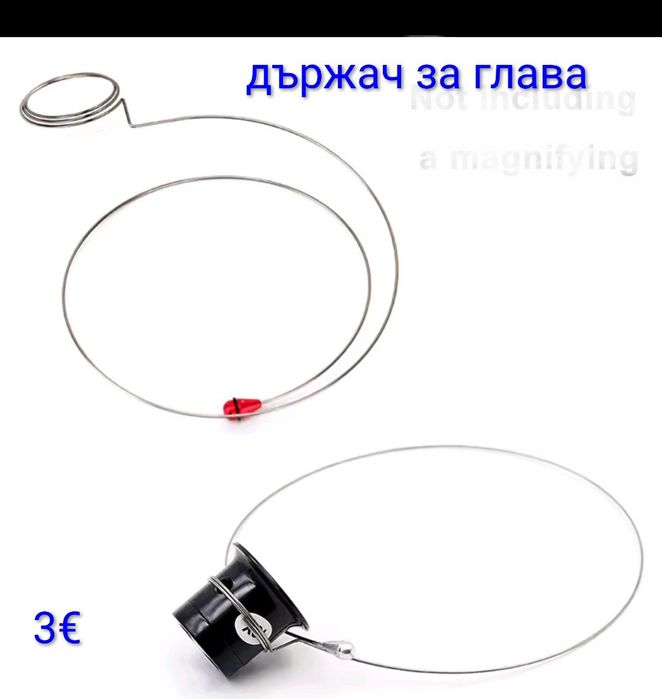 ЗА ЧЕТЕНЕ лупа 3х увеличение