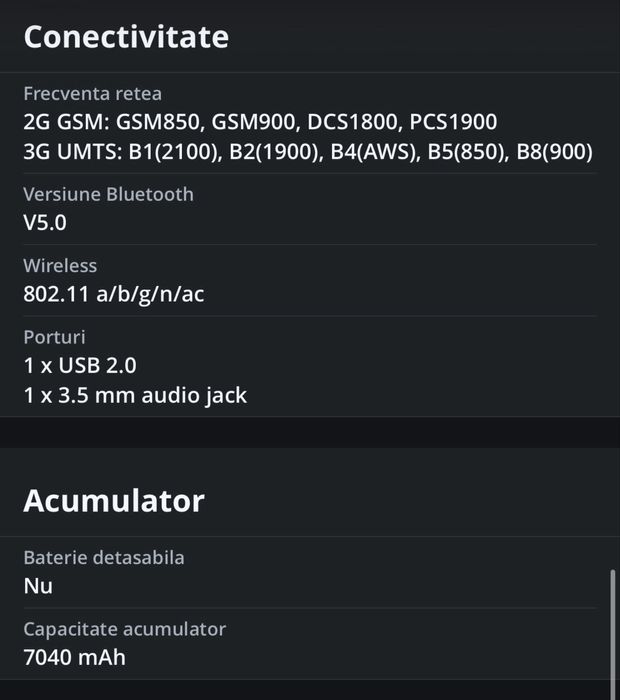 Tableta Samsung Galaxy Tab A8