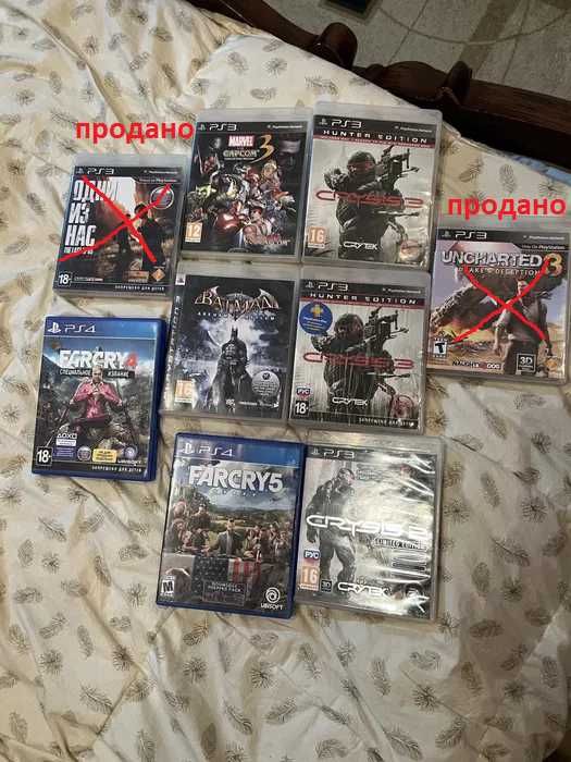 Диски для приставки Ps3 Ps4