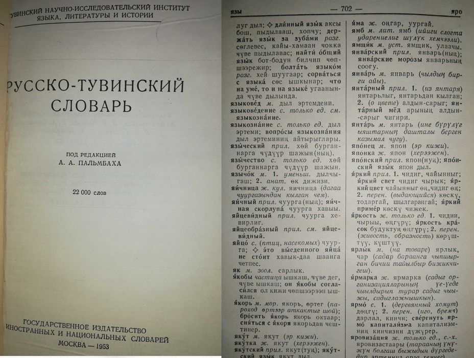Вьетнамский Индонезийский Лаосский Тувинский Тибетский Словари