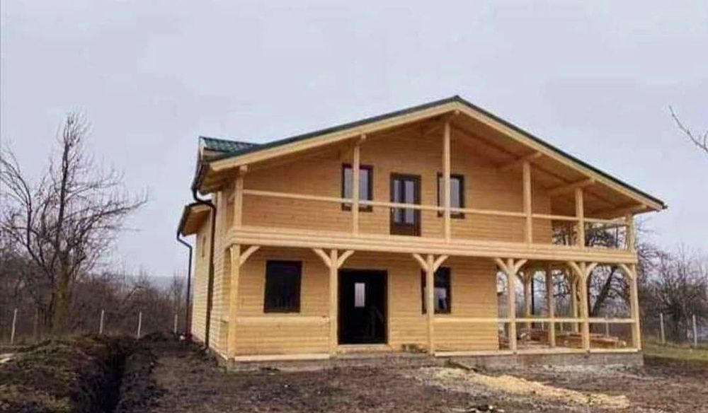 Facem cabane din lemn