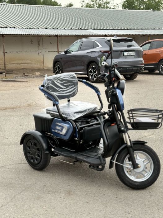 Трехколесный электро трицикл