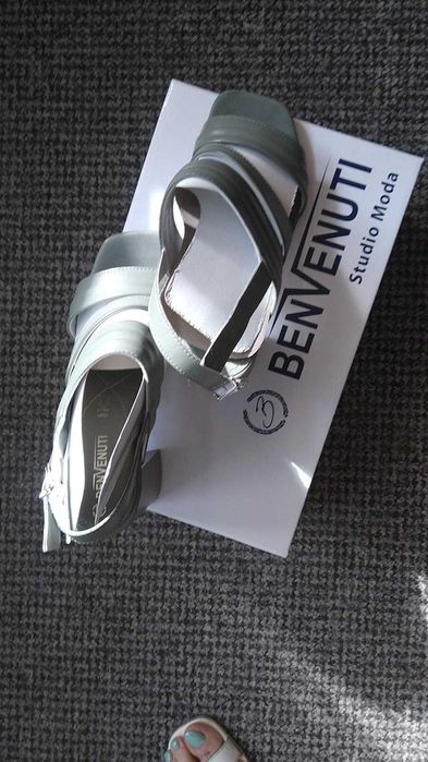 Sandale verzi Benvenuti