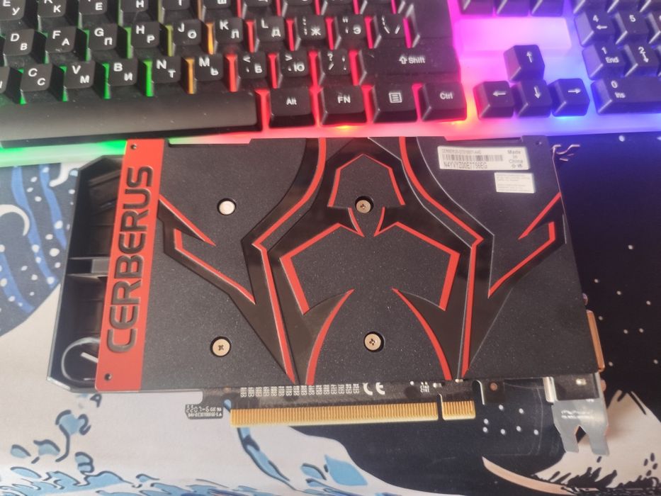 Продам видеокарту 1050ti 4gb