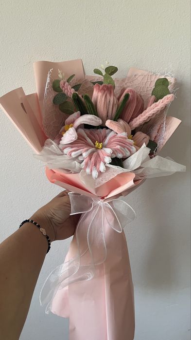 Buchet flori sarma plusata