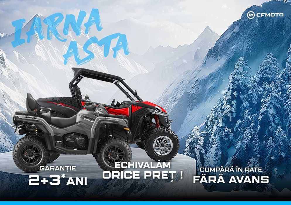 ATV / SXS CFMOTO (Descopera reducerile)