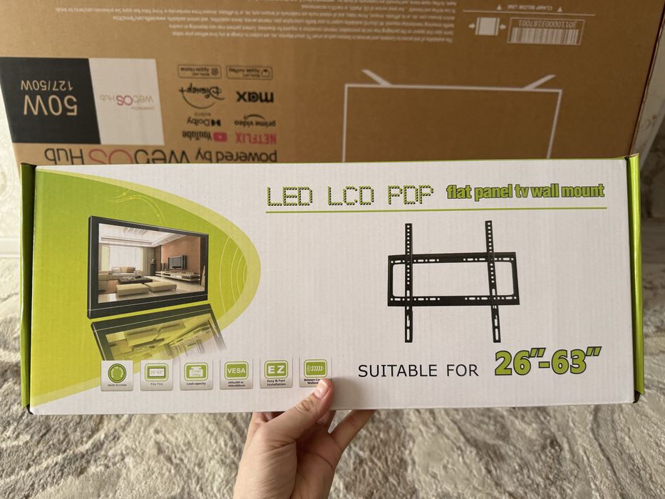 кранштейн НОВЫЙ АБСОЛЮТНО для ТВ