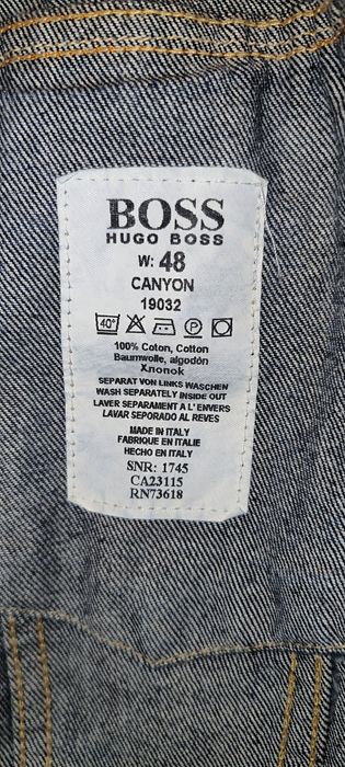 Джинсовая куртка Hugo Boss