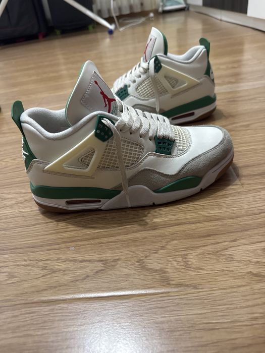 Vand Jordan 4 Pine green