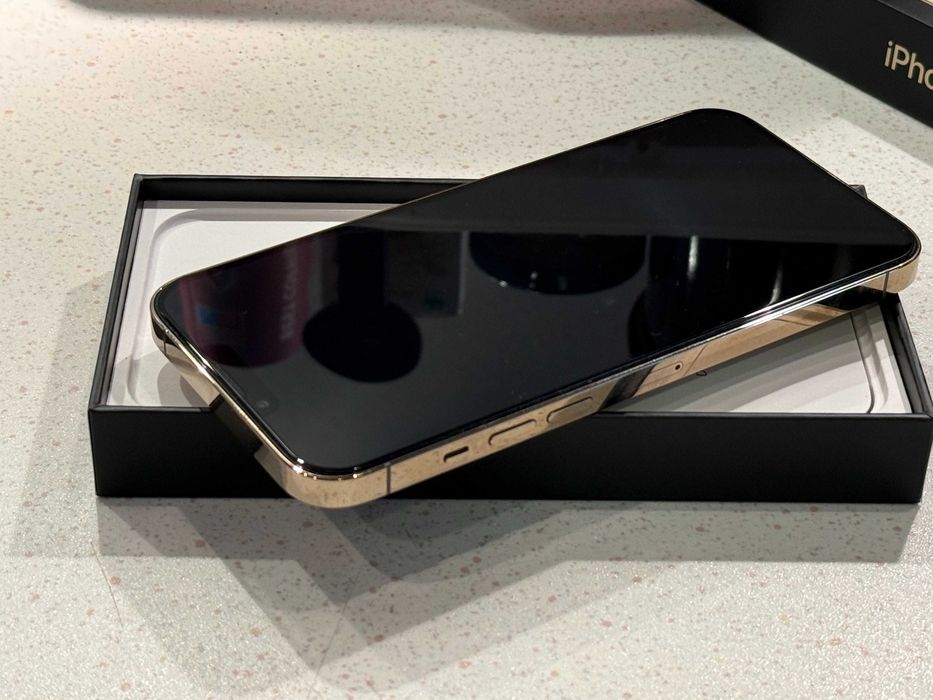 iPhone 13 Pro Max 128GB Gold – Като НОВ, 100% Батерия!