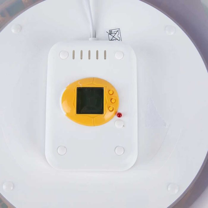 Incubator Clocitoare 51 Oua Pui Gaina Dispozitiv Intoarcere Temp Umid