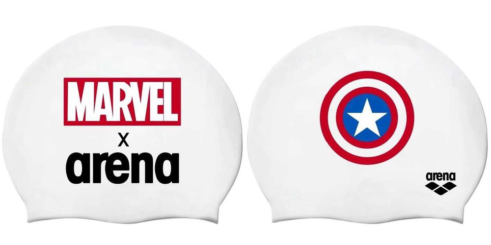 Шапочка шапка для плавания Arena Marvel
