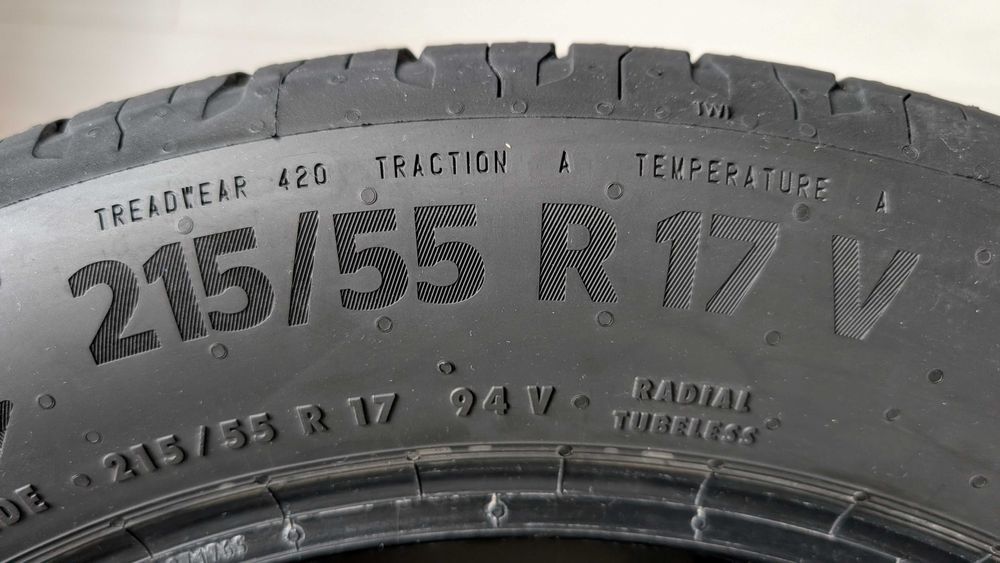 Летни гуми 215/55 R17 Continental EcoContact 6