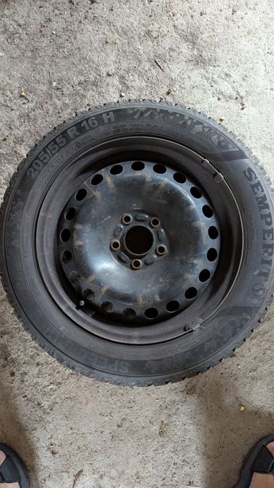 Jante + cauciucuri iarna Ford Focus MK3