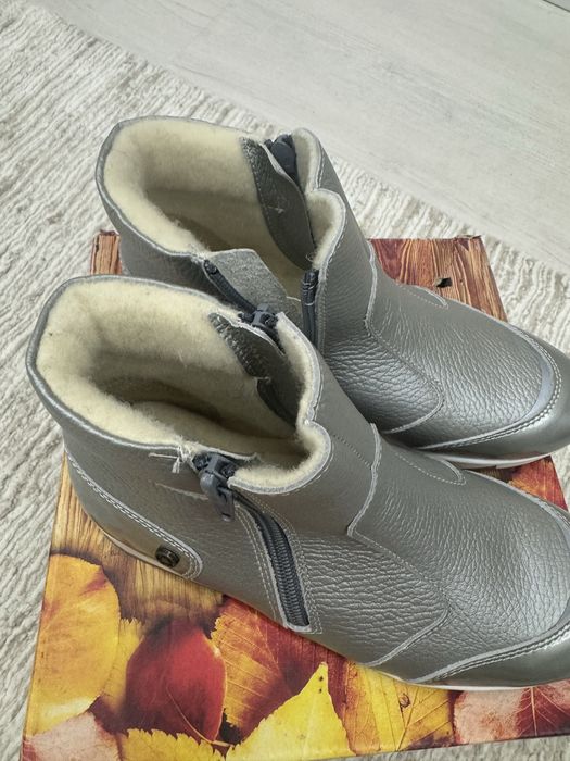 Ботинки кожа 34 размер