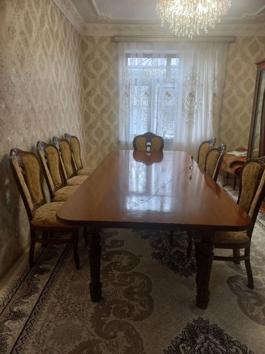 Мебель стол и стулья 10 шт