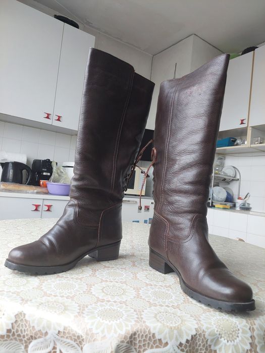 Нови дамски кожени ботуши "Picobello", N39