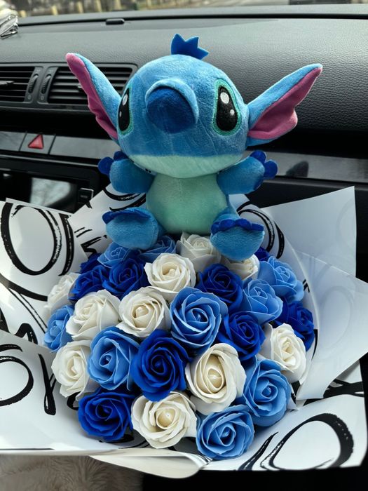 Buchete trandafiri sapun buchet cadou personalizate flori