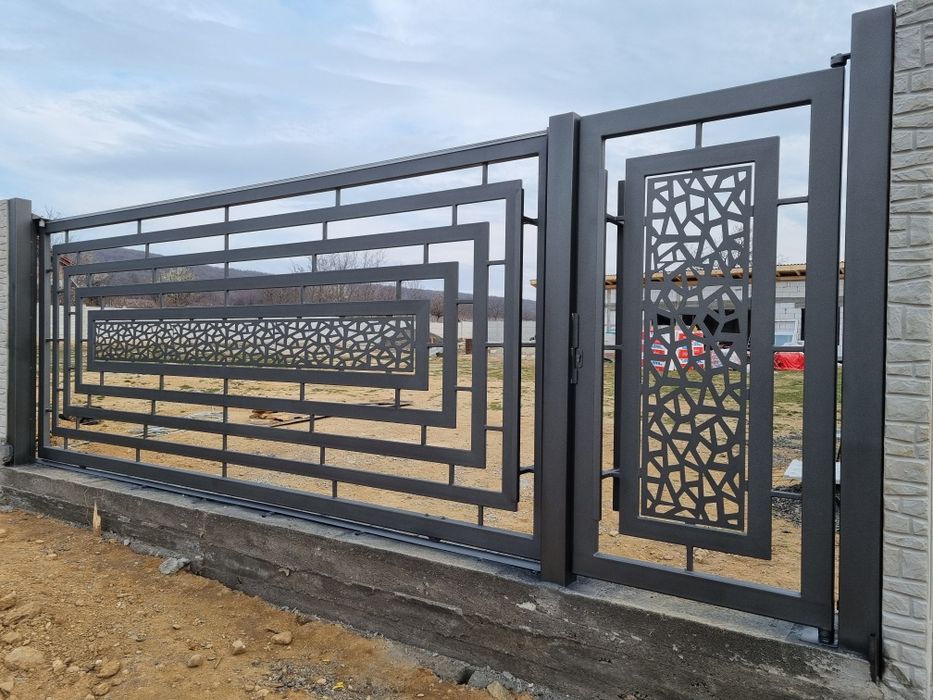 Porti,panouri de gard, balustrade metalice,automatizări porți