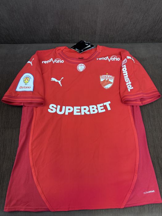 Tricou oficial de meci puma FC Dinamo Bucuresti Raul Opruț 3 marimeaL