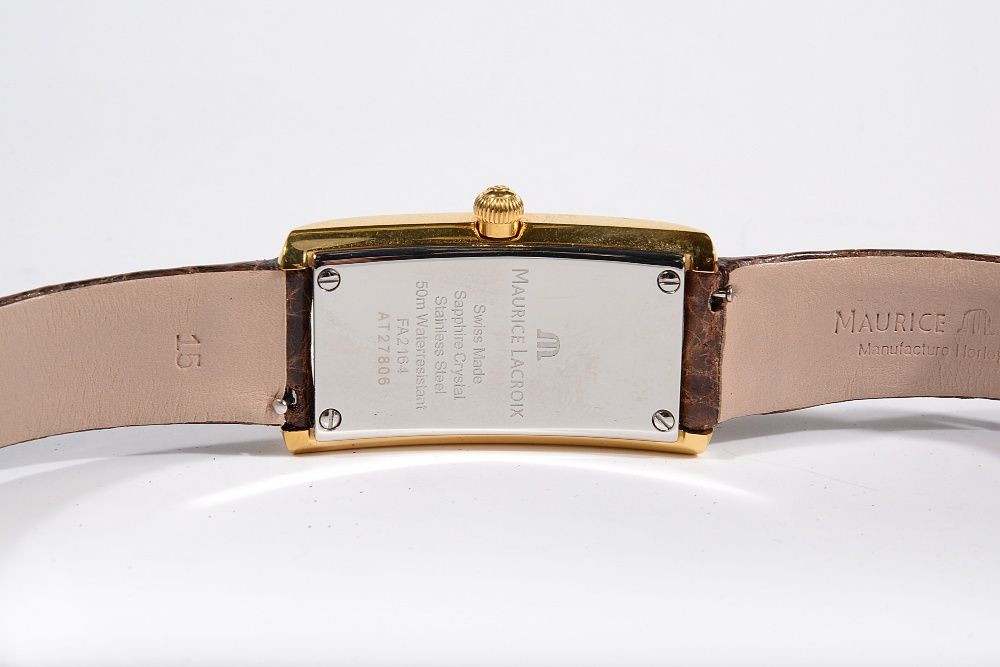 Дамски часовник Maurice Lacroix Fiaba Silver Dial Brown Leather Quartz