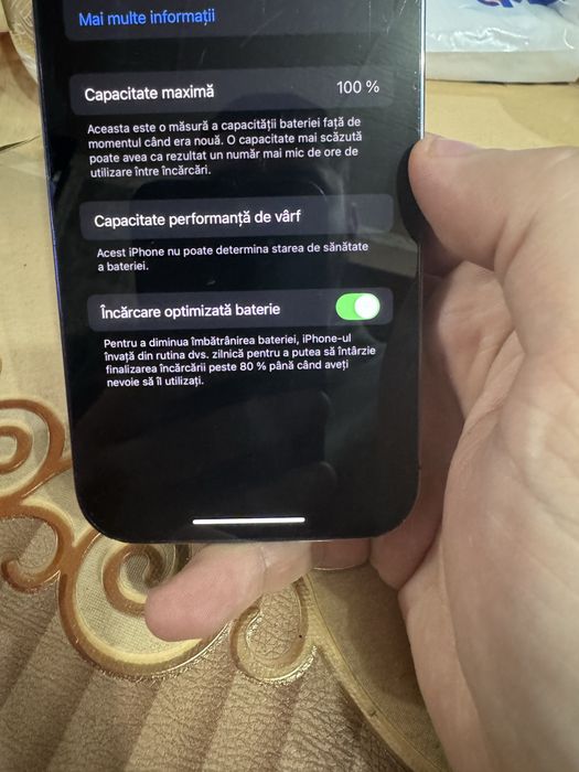 Iphone 14 Pro Purple 128 GB 100% baterie