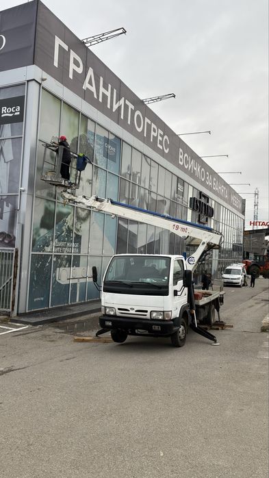 Вишка под наем . Автовишка под наем .