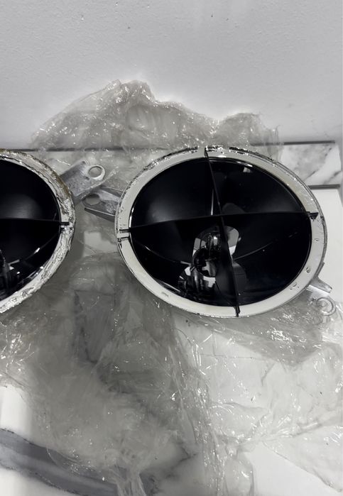 Кресты на фары hella black bmw e34