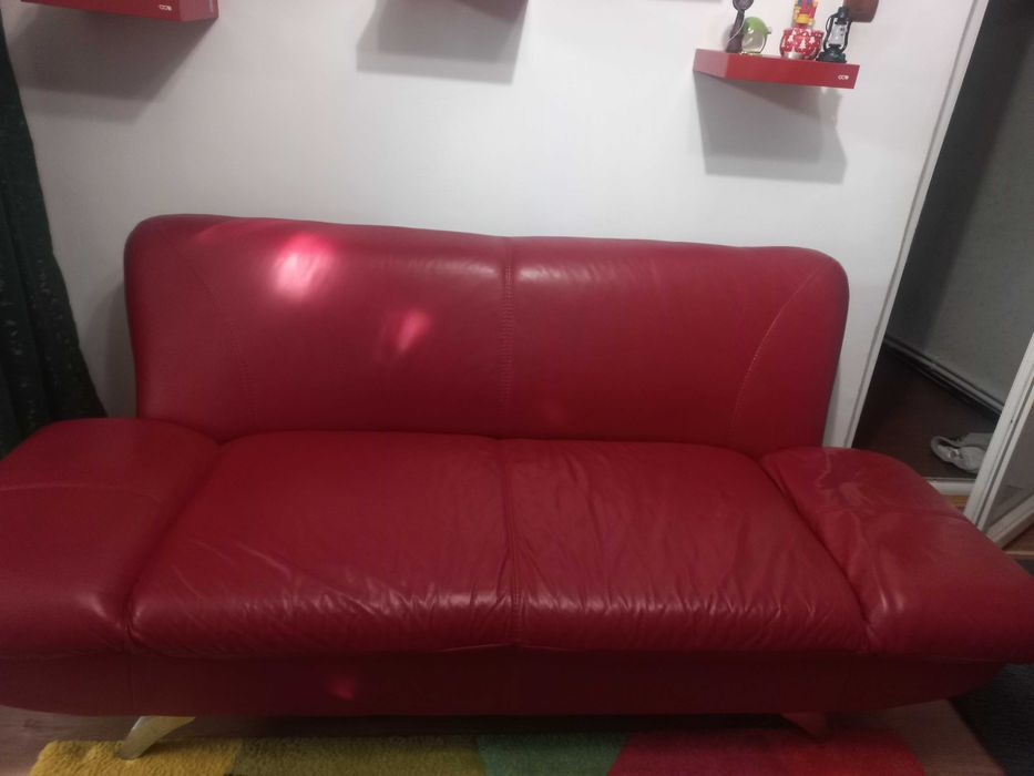 Canapea ( fixă ) de piele