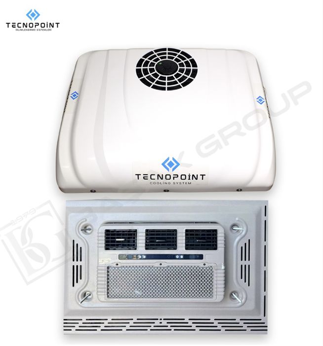 Tecnopoint single 12V/24V таванен климатик(универсален)